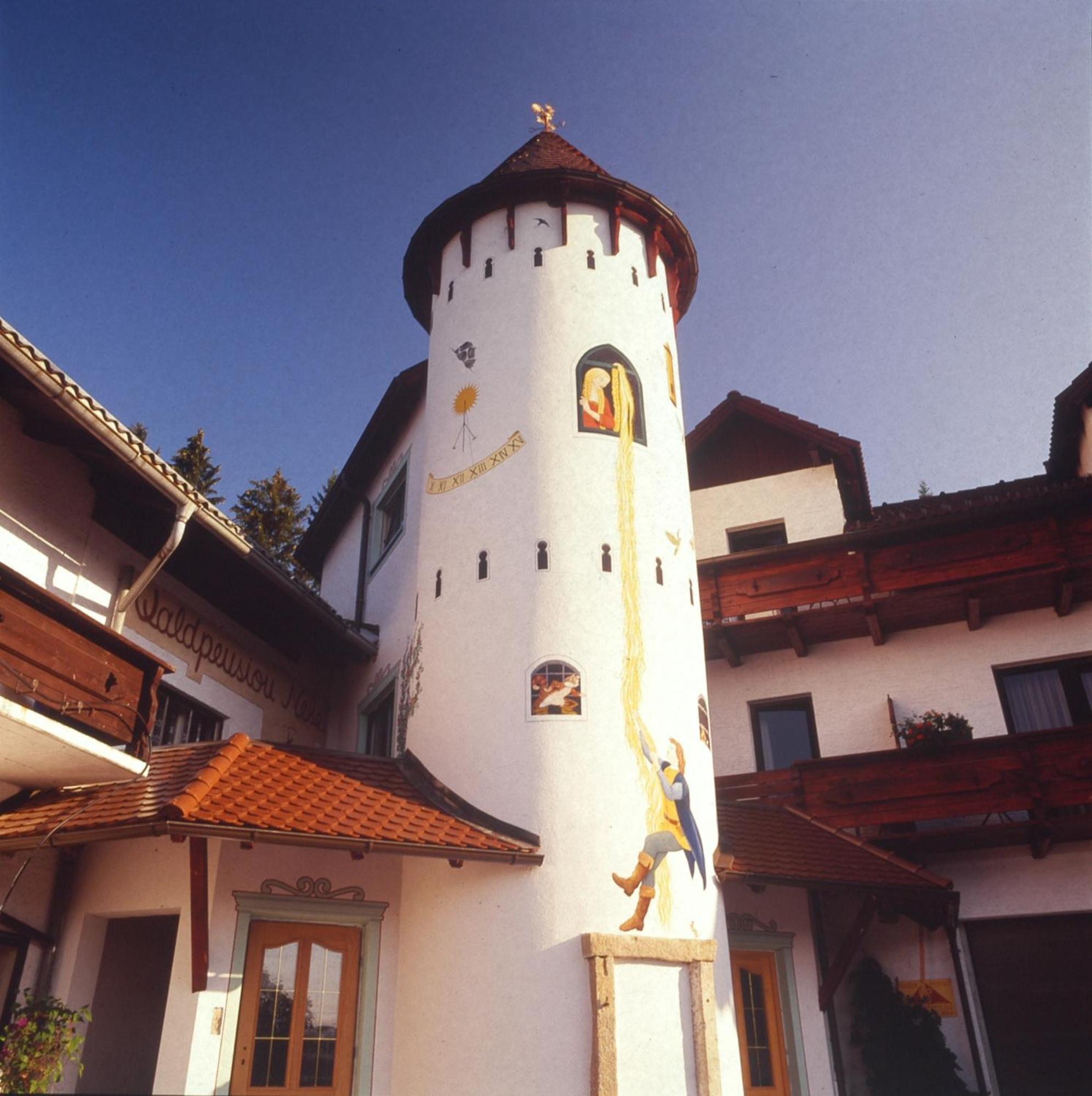Maerchenhotel 3 Sterne Superior Waldpension Nebelstein Harbach  エクステリア 写真